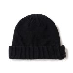 HELLRAZOR Solid Cotton Beanie - Black