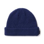 HELLRAZOR Solid Cotton Beanie - Midnight Blue