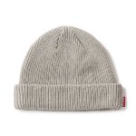 HELLRAZOR Solid Cotton Beanie - Light Grey