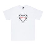 LIMOSINE Heart Tee - White