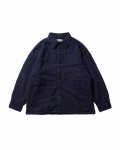 EVISEN Shao Plaid Fleece Jacket - Navy