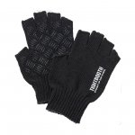 TBPR /  LOGO FINGERLESS GLOVE - Black