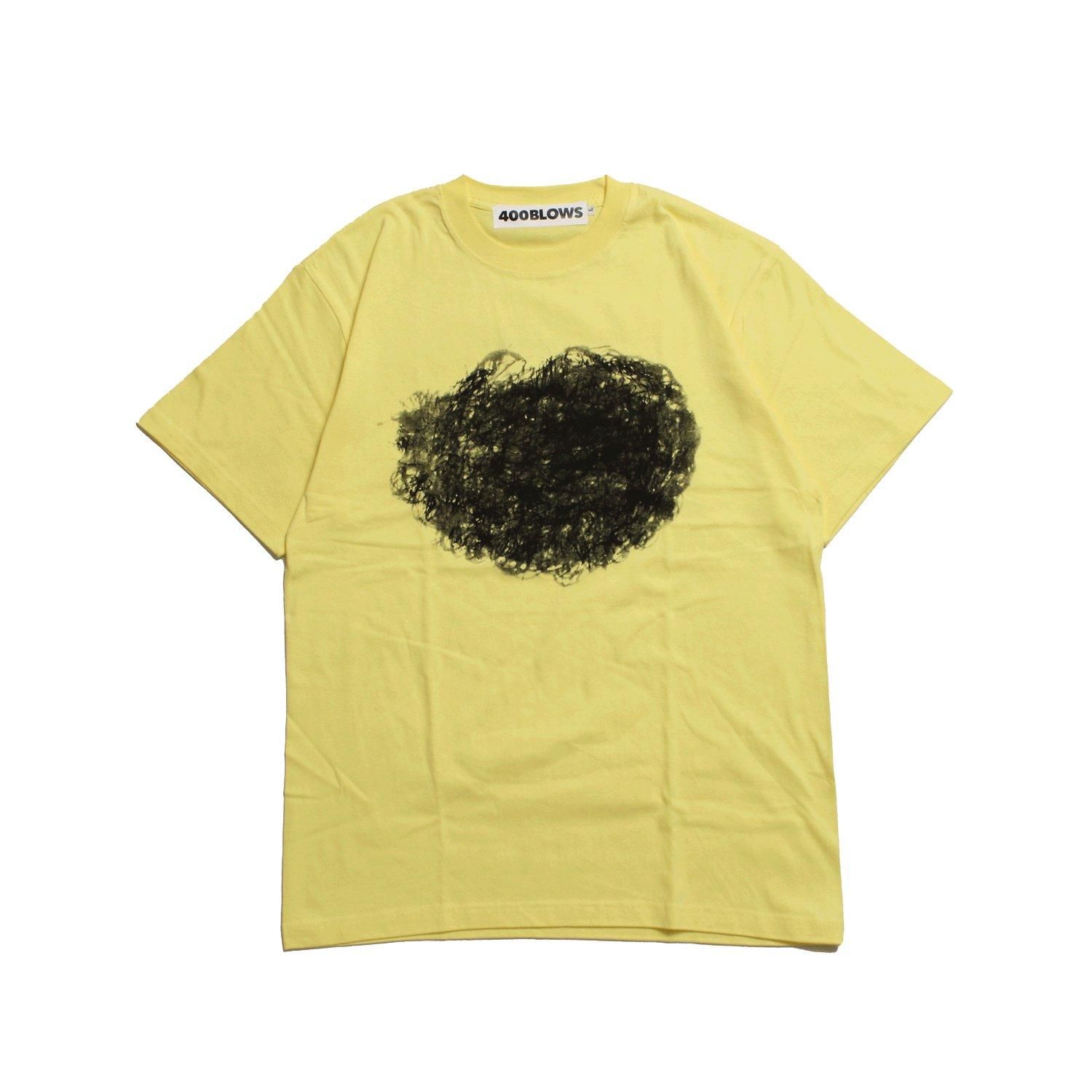 400 BLOWS たかあきくんdrawing Tee - Yellow