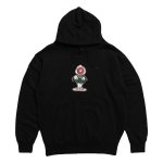 <img class='new_mark_img1' src='https://img.shop-pro.jp/img/new/icons5.gif' style='border:none;display:inline;margin:0px;padding:0px;width:auto;' />HELLRAZOR x WILLOWLURKS Your Best Enemy Hoodie - Black