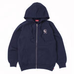 <img class='new_mark_img1' src='https://img.shop-pro.jp/img/new/icons5.gif' style='border:none;display:inline;margin:0px;padding:0px;width:auto;' />HELLRAZOR Logo Emb Full Zip Hoodie - Navy