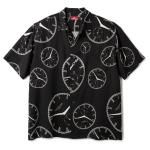 <img class='new_mark_img1' src='https://img.shop-pro.jp/img/new/icons5.gif' style='border:none;display:inline;margin:0px;padding:0px;width:auto;' />HELLRAZOR Clock Work Shirt - Black