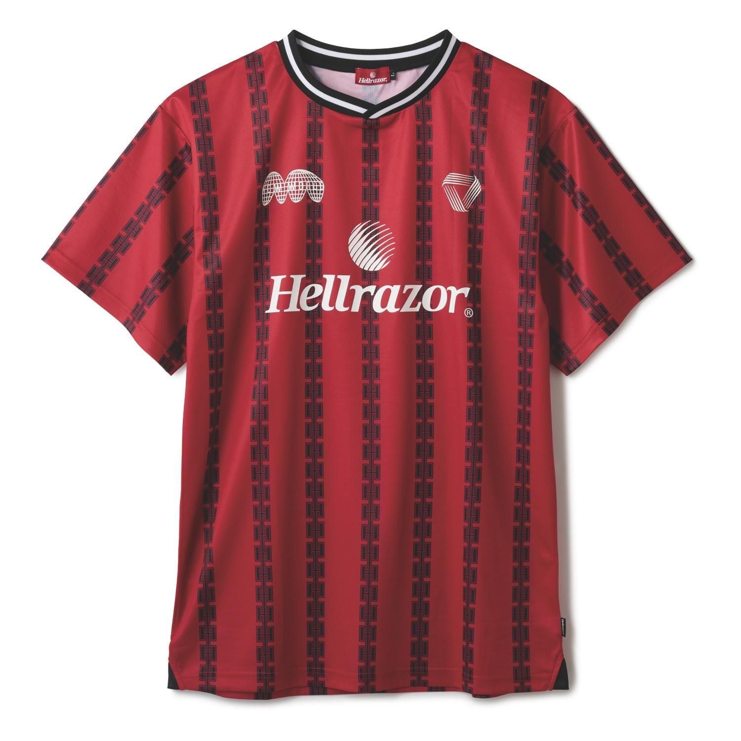 HELLRAZOR Allcity Football Jersey - Deep Red - Waveystore