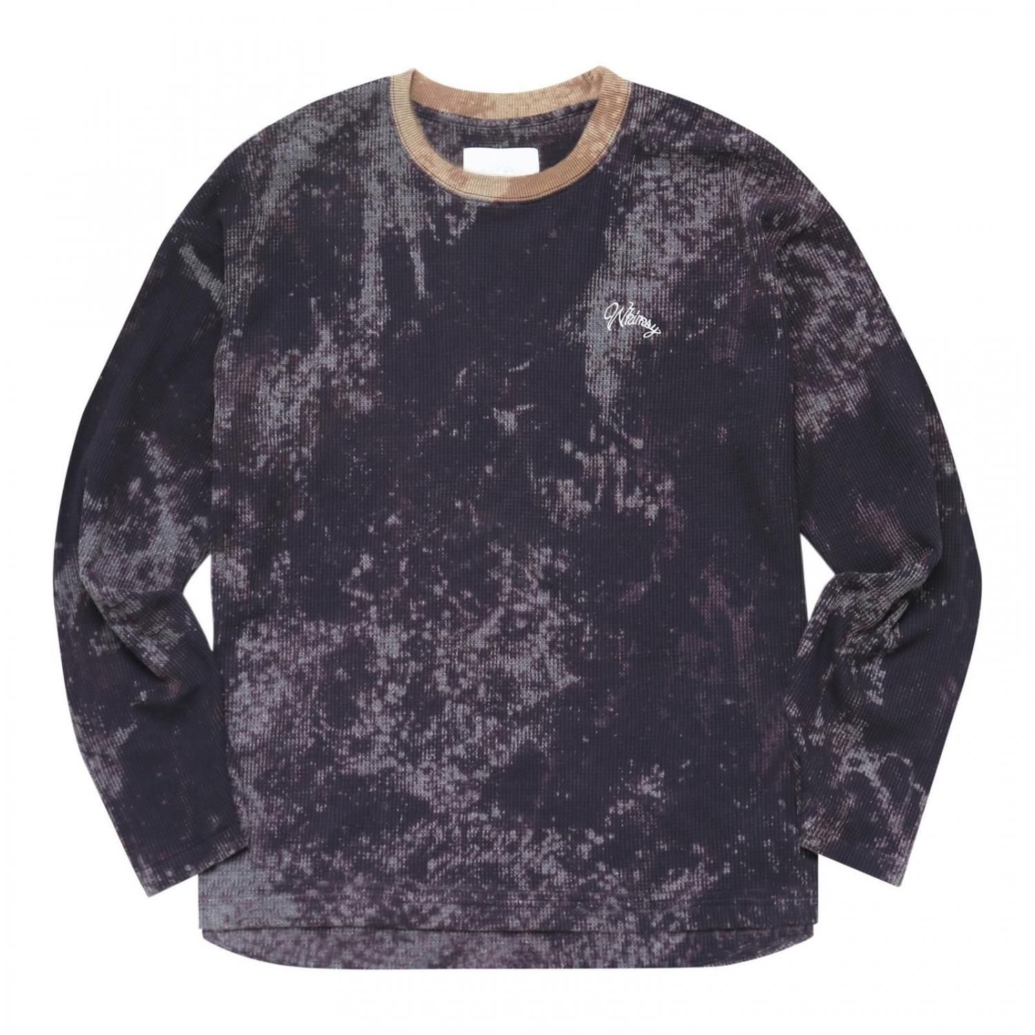 トップス whimsy TIE DYE THERMAL NAVY M WHIMSY Tie Dye Thermal - Dark Navy - WAVEY STORE