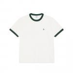 <img class='new_mark_img1' src='https://img.shop-pro.jp/img/new/icons5.gif' style='border:none;display:inline;margin:0px;padding:0px;width:auto;' />POLAR SKATE CO . Ringer Tee - Cloud White/Dark Green