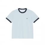 <img class='new_mark_img1' src='https://img.shop-pro.jp/img/new/icons5.gif' style='border:none;display:inline;margin:0px;padding:0px;width:auto;' />POLAR SKATE CO . Ringer Tee - Light Blue / Navy