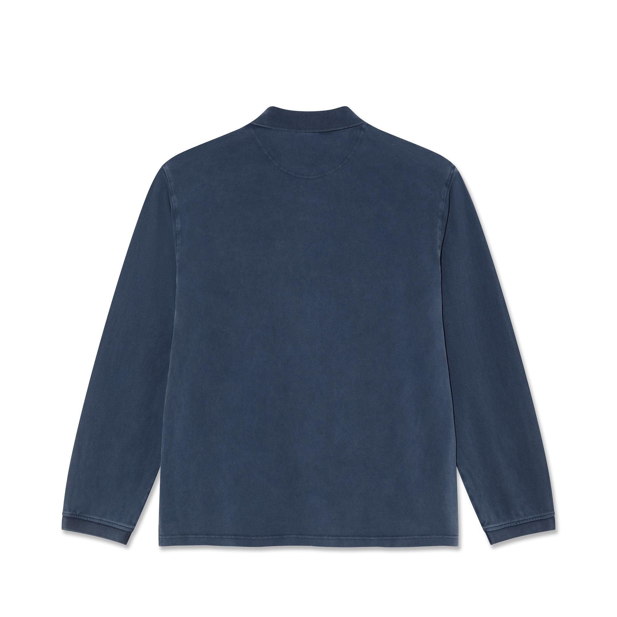 トップス POLAR SKATE CO VELOUR POLO SHIRT S Polar Skate Co. Men's Velour Polo Shirt in Wine Polar Skate Co.