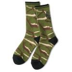 HELLRAZOR Logo Sox - Woodland Camo