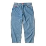<img class='new_mark_img1' src='https://img.shop-pro.jp/img/new/icons59.gif' style='border:none;display:inline;margin:0px;padding:0px;width:auto;' />HELLRAZOR Baggie Denim Pants - Middle Wash Indigo
