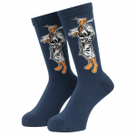 <img class='new_mark_img1' src='https://img.shop-pro.jp/img/new/icons5.gif' style='border:none;display:inline;margin:0px;padding:0px;width:auto;' />WHIMSY  Peepo-San Socks - Navy/White