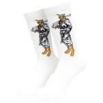 <img class='new_mark_img1' src='https://img.shop-pro.jp/img/new/icons5.gif' style='border:none;display:inline;margin:0px;padding:0px;width:auto;' />WHIMSY  Peepo-San Socks - White