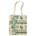 HELLRAZOR Letter Toto Bag - Natural