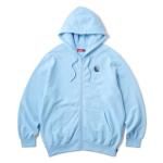 <img class='new_mark_img1' src='https://img.shop-pro.jp/img/new/icons5.gif' style='border:none;display:inline;margin:0px;padding:0px;width:auto;' />HELLRAZOR Logo EMB Patch Full Zip Hoodie - Sky Blue