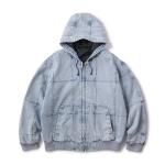<img class='new_mark_img1' src='https://img.shop-pro.jp/img/new/icons5.gif' style='border:none;display:inline;margin:0px;padding:0px;width:auto;' />HELLRAZOR Block Denim Jacket - Light Indigo