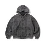 <img class='new_mark_img1' src='https://img.shop-pro.jp/img/new/icons5.gif' style='border:none;display:inline;margin:0px;padding:0px;width:auto;' />HELLRAZOR Block Denim Jacket - Dark Black