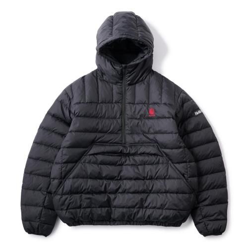 <img class='new_mark_img1' src='https://img.shop-pro.jp/img/new/icons5.gif' style='border:none;display:inline;margin:0px;padding:0px;width:auto;' />HELLRAZOR Logo Pullover Hooded Down Jacket - Black