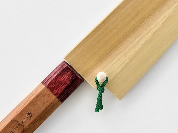 和包丁 出刃150mm 楓八角【木サヤ付き】 - 龍泉刃物 公式
