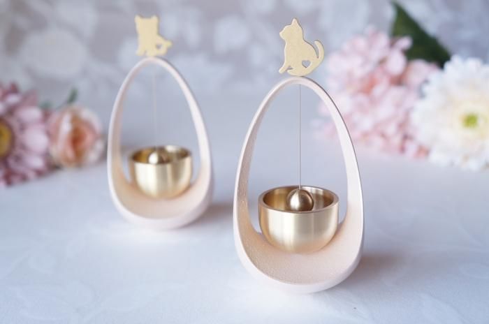 プリンセス仏具 5具足セット - 羊毛フェルト人形とペット仏壇・仏具