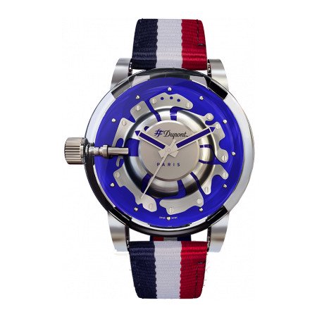 dupont 腕時計 トリコロール フランス時計