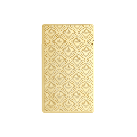 S.T. Dupont ライター 格子模様 S.T.Dupont エス・テー・デュポン ライター イニシャル サークル