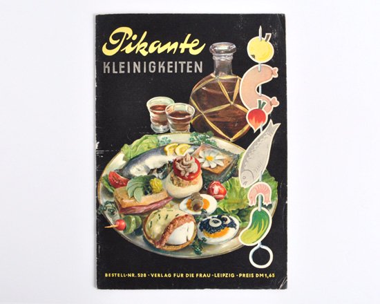 ドイツのヴィンテージ料理雑誌＜Pikante KLEINGKEITEN＞ - シトラスペーパー・オンラインショップ