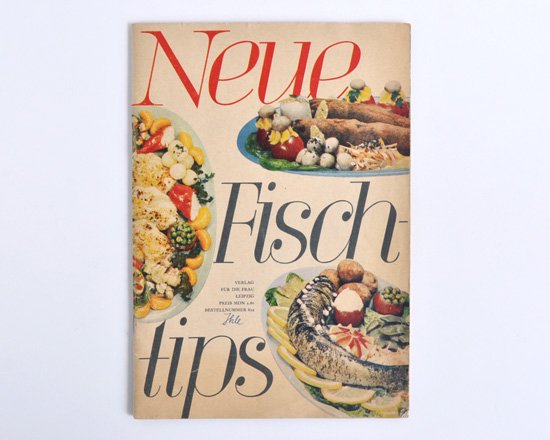 ドイツのヴィンテージ料理雑誌＜Neue Fisch tips＞ - シトラスペーパー・オンラインショップ
