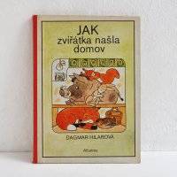 チェコスロバキアのボードブック絵本＜JAK zviratka nasla domov＞