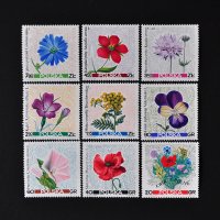 ポーランドの切手＜ポーランドの花＞
