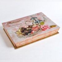 オーストリア　古いお菓子の紙箱＜アーモンド菓子＞