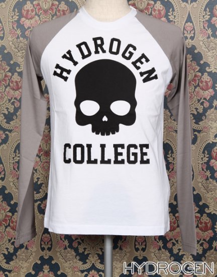 Tシャツ/カットソー(半袖/袖なし)HYDROGEN ハイドロゲン Tシャツスカル