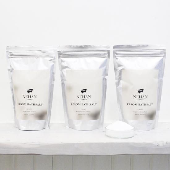 入浴剤・バスソルト NEHAN EPSOM BATHSALT 99.9% エプソルト | 製品一覧 | ネハントウキョウ（NEHAN TOKYO）