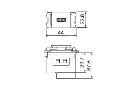 WN1485B パナソニック Panasonic SO-STYLE 埋込充電用USBコンセント