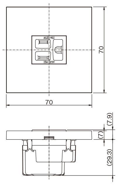 HTL-1503 PW 神保電器 JINBO NKシリーズ HTL接地コンセントセット
