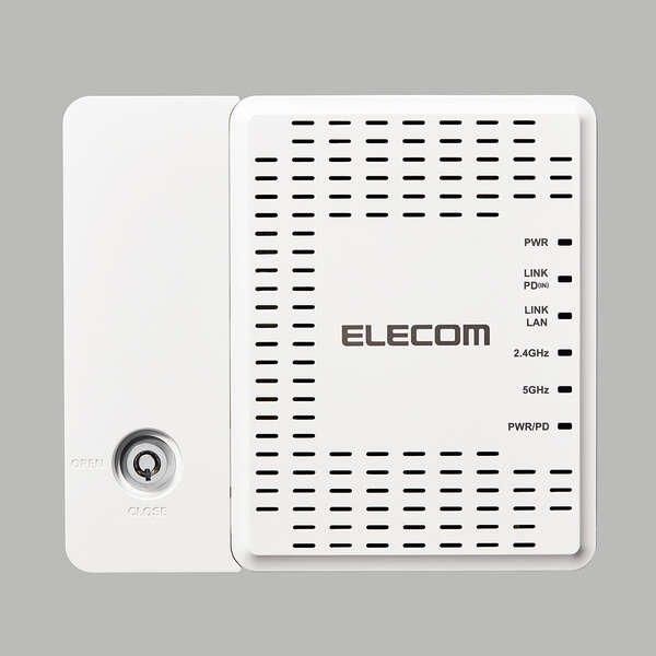 ELECOM スマート Wi-Fi 6 1201+574Mbps スタンダードモデル 無線アクセスポイント WAB-S1775