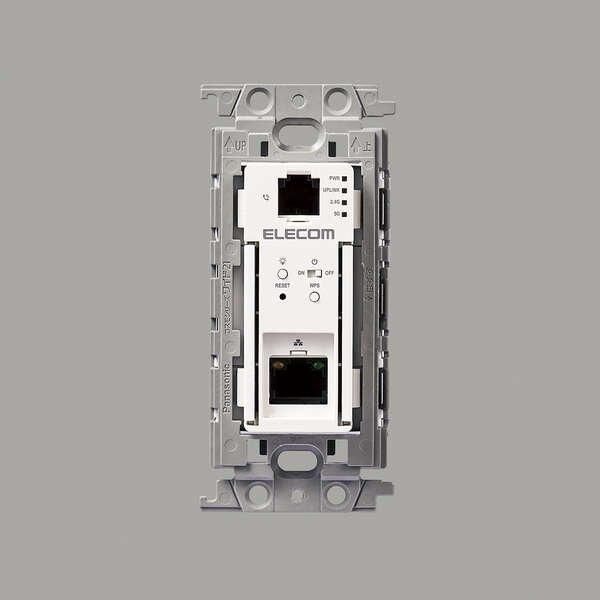 ELECOM スマート Wi-Fi 5 867+300Mbps マルチメディアコンセント