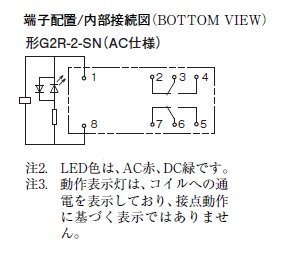 G2R-2-SN AC100/(110) オムロン ミニパワーリレー