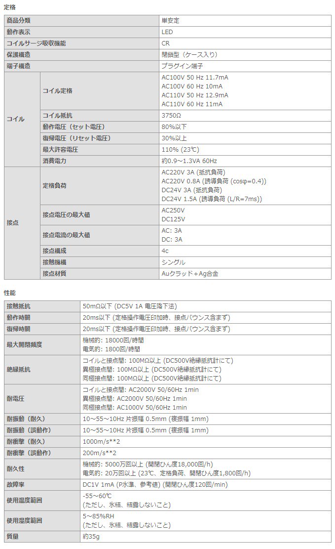 MY4N-CR AC100V (29個) | www.carmenundmelanie.at