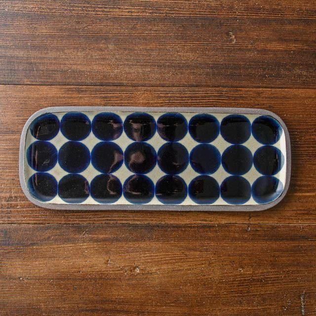 高畑伸也 一翠窯 角皿長 14