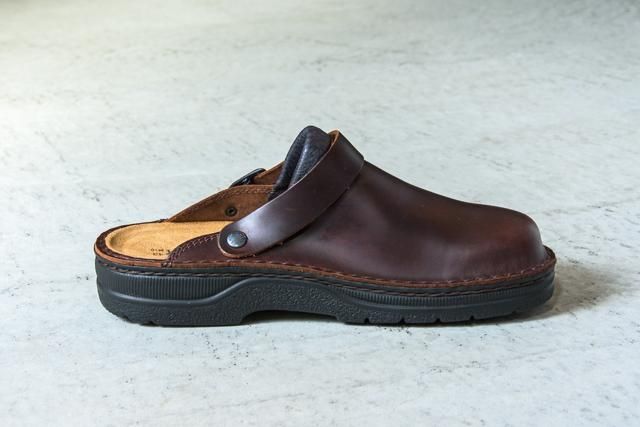 専用NAOTサボ　バッファローレザーサイズ37 NAOT GLACIER グレイシャー サボ靴 Buffalo Leather（赤茶