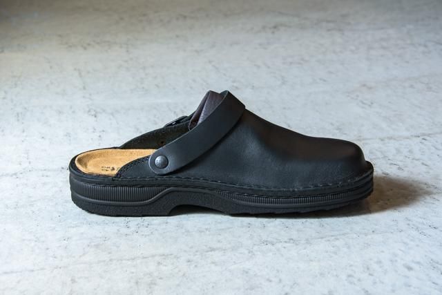 NAOT GLACIER グレイシャー サボ靴 Matt Black（黒）｜FRANK