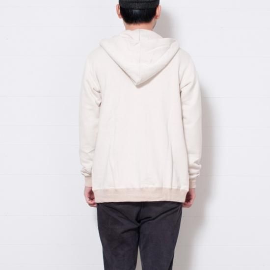 yohaku 余白 茶綿ジップパーカー キナリ O0001｜FRANK暮らしの道具