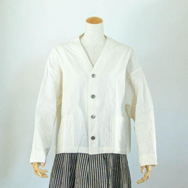 YAMMA ノーカラービッグシャツ G.ピンク - poooL (online shop)