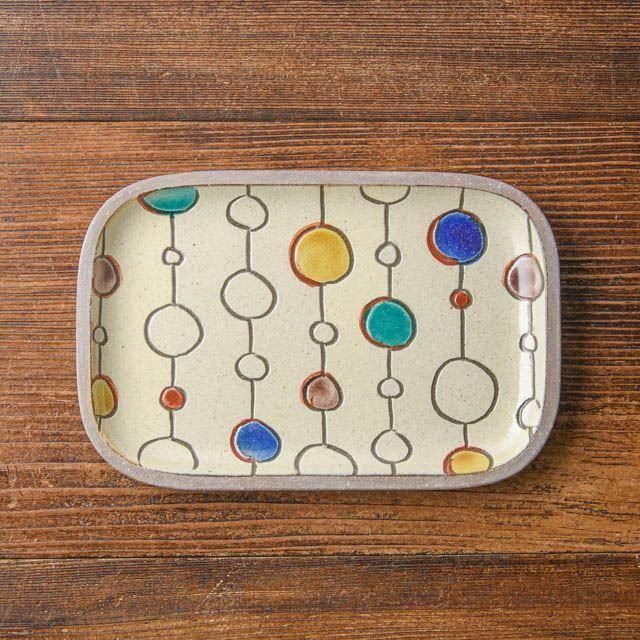 高畑伸也 一翠窯 角皿小 35