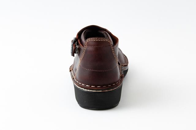 NAOT MALTA マルタ ストラップシューズ Buffalo Leather（赤茶