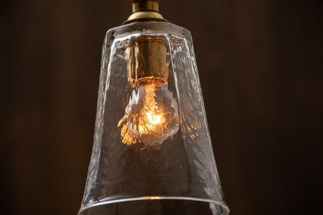 安土草多 吹きガラス ペンダントライト 八角ロング AZ-L14-02 ランプ