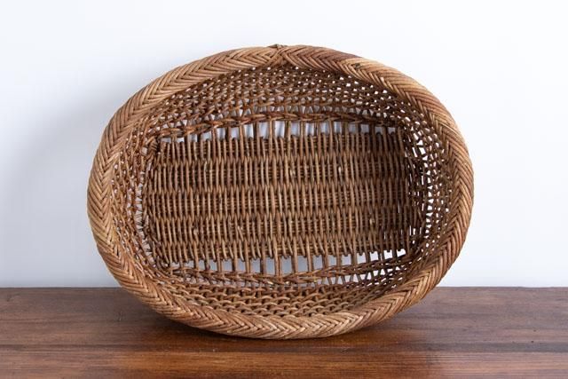 アンティーク　籠　アケビ あけび籠①大 福島奥会津 | タシュロン｜器と生活の道具